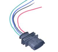 PENGNAQP Connecteur faisceau Compatible Avec Cruze 1928403736 4P 3.5mm Faisceau Câbles De Connecteur Capteur Automatique(Male)