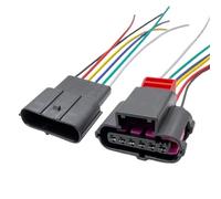 PENGNAQP Connecteur Faisceau Compatible avec VW 8K0 973 706 6 Broches Voiture accélérateur pédale d'accélérateur Prise Faisceau de câbles connecteur étanche Automatique(1 Set)