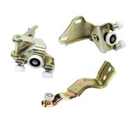 PENGNAQP sliding door bracket Compatible avec Benz pour Sprinter 2-t Bus 1995 - 2006 Charnière de guidage de rouleau de porte coulissante en bas au milieu en haut à gauche