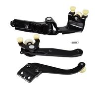 PENGNAQP sliding door bracket Compatible Avec VW Pour T5 Pour Transporter 2003-2015 7H0843435 Guide Galet Porte Coulissante Gauche Conduite À Droite Charnières Supérieures Centrales Et Inférieures