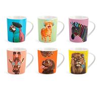 PENGO S.P.A. 6 MUGS 32CL NBC FUNNY ANIMALS