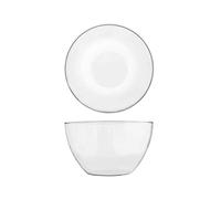 PENGO SPAZIO CASA Tasse en borosilicate, 18,5 cm, transparente