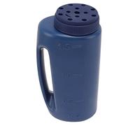 PENGQIANJU Épandeur d'engrais portatif en Plastique Robuste pour semences, sel, Engrais, diatomite, Usage Universel (Bleu)