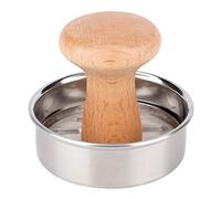 PENGQIANJU Hamburger en Acier Inoxydable Forme de Presse de Viande de Viande Pression de Viande à Tarte Viande Burger Machine Accessoires de Cuisine pour 3,1x3.1x1.0In 2,8x2,6 Pouces Bac à