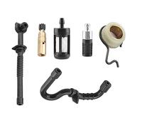 PENGQIANJU Kit de Filtre à tuyaux de Carburant de Pompe à Huile de tronçonneuse, Bon carburateur Remplacement pour MS180 MS170 018 017 tronçonneuse
