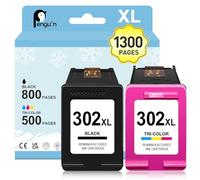 Penguin 302 XL Cartouche pour HP 302XL Envy 4520 4522 4523 4524 4527