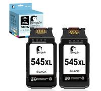 Penguin 545XL Cartouches d'encre Remanufacturées pour Canon Cartouche 545 546 Pixma MG2540 MG2556S MG2550 MG2555 MG2950 MG3050 MG2450 MX495 MX490 TS3350 TS3151 TS3355 TS3352 TR4550 TR4551 Imprimante
