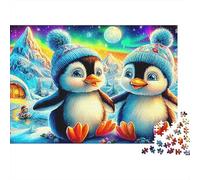 Penguin Amis Puzzle De 1000 Pièces Puzzle hautement jouable Défi De Jeu d'esprit pour Adultes Et Enfants 70x50cm/1000pcs