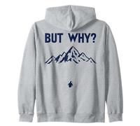 Penguin But Why Head Towards The Mountains Motivation Sweat à Capuche