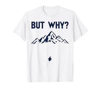 Penguin But Why Head Towards The Mountains Motivation T-Shirt