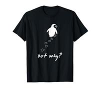 Penguin But Why Head Towards The Mountains Motivation T-Shirt