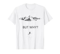 Penguin But Why Head Towards The Mountains Motivation T-Shirt