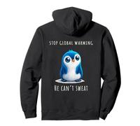 Penguin Climate Change Activism Sweat à Capuche