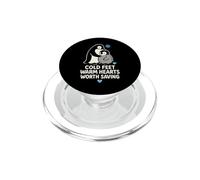 Penguin Conservation Save Wildlife Rescue Espèces menacées PopSockets PopGrip pour MagSafe