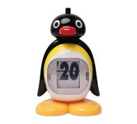 Penguin Desk Calendar | Retro Pressing Perpetual Calendarr Decoration | Creative Animal Design Desktop Ornament Decorations for Friends Home Bedroom Living Room