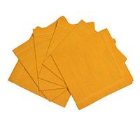 Penguin Home® Serviette de Table, Cotton, Ocre, 45 x 45 cm Ocre