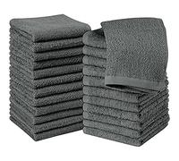 Penguin Home Lot de 24 Gant de Toilette 100% Coton Taille 30 x 30 cm