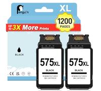 Penguin PG-575XL Cartouche pour Canon 575 XL Noir Pixma TS3550i TR4750i