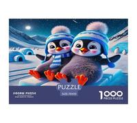 Penguin Puzzle De 1000 Pièces : Jeux De Collaboration pour Les Équipes De Collègues en Sortie D’Entreprise Absolument Éblouissant.