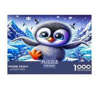 Penguin Puzzle De 1000 Pièces : pour Les Amis, Organiser Une Soirée Détente Autour D’Un Jeu Collaboratif Absolument Éblouissant.