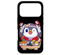 Penguin Sushi Chef Funny & Cute Penguin Chef & Sushi Board Coque pour iPhone 17 Pro