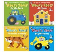 Penguin UK Ltd Qu'est-ce que c'est ? : Collection de livres de la série 4 de A Ladybird First Words & Pictures (Qu'est-ce que c'est ? De grosses machines, qu'est-ce que c'est ? Animaux préférés, qu'es