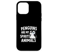 Penguins are My Spirit Animal Cute Funny Animal Lover Coque pour iPhone 12 Mini