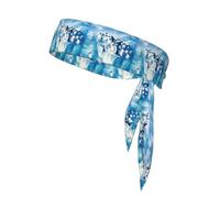 Penguins On Iceberg Lot de 1 bandeau à nouer pour homme et femme