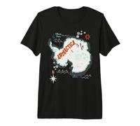 Penguins Whale Antarctica North Pole Atlantic Ocean Vessel T-Shirt Haut de Gamme