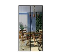 PENGXIN Moustiquaire Porte, Moustiquaire Aimantée, Fermeture Automatique, Installation Facile, Noir