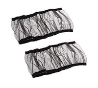 PENGY 2X Cage À Oiseaux Cage À Oiseaux Cage À Oiseaux Cage À Oiseaux Nylon Couverture de Jupe de (Noir)