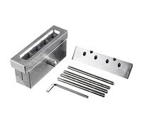 PENGY 4 Trous 12.1mm DIY Baume Baume à Lèvres Moule en Alliage D'Aluminium Maquillage Outil de