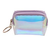 PENGY Support De Carte Portefeuille A La Mode Pour Femme Sac A Main Porte-Monnaie A Zip Bourses A La Mode Pour Femme Pochette De Rangement Pour Cosmetiques Clair