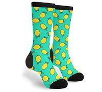 PENGYVV Chaussettes unisexes algèbre, géométrie, abstrait, mathématiques, chaussettes de course à pied, hommes et femmes, chaussettes décontractées amusantes et funky fantaisie, tube ras du cou