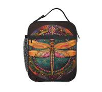 PENGYVV Sac à déjeuner unisexe avec inscription « Thumbs-up » - Poignée amovible - Réutilisable - Isotherme - Portable - Sac à main pour l'école, le travail, le pique-nique, les voyages