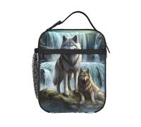 PENGYVV Sac à déjeuner unisexe avec inscription « Thumbs-up » - Poignée amovible - Réutilisable - Isotherme - Portable - Sac à main pour l'école, le travail, le pique-nique, les voyages