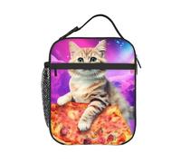 PENGYVV Sac à déjeuner unisexe avec inscription « Thumbs-up » - Poignée amovible - Réutilisable - Isotherme - Portable - Sac à main pour l'école, le travail, le pique-nique, les voyages