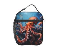 PENGYVV Sac à déjeuner unisexe avec inscription « Thumbs-up » - Poignée amovible - Réutilisable - Isotherme - Portable - Sac à main pour l'école, le travail, le pique-nique, les voyages