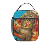 PENGYVV Sac à déjeuner unisexe avec motif « I Love Dogs and Bones » - Réutilisable - Isotherme - Portable - Pour l'école, le travail, le pique-nique, les voyages