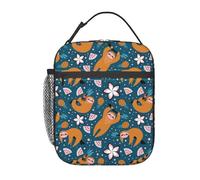 PENGYVV Sac à déjeuner unisexe avec motif « I Love Dogs and Bones » - Réutilisable - Isotherme - Portable - Pour l'école, le travail, le pique-nique, les voyages