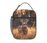 PENGYVV Sac à déjeuner unisexe, motif dragon épique, animal épique, amoureux, réutilisable, isotherme, portable, sac à main pour l'école, le travail, le pique-nique, les voyages