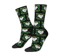 PENGYVV You Matter MentalAwareness Chaussettes de course respirantes pour homme Chaussettes funky pour la randonnée intérieure Trekking