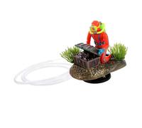 PENIKOKO 1 Ensemble Ornement de Plongeur Flottant Réaliste pour Aquarium Décoration pour Réservoirs de Poissons Design Vivant Finitions Soignées Couleur Aléatoire
