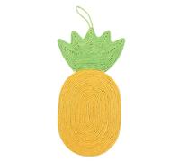 PENIKOKO 1 Pièce Grattoir à Chat Ananas Sisal à Gratter pour Accessoire de Animal à Stress à Prévenir Comportements Destructeurs