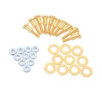 PENIKOKO 10 Ensembles Hair Clipper Adjustment Screws Nuts Gaskets Compatible With Wahl Easy Installation Precision Trimming Replacement Parts For Professional And Home Use