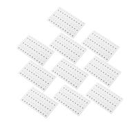 PENIKOKO 10 feuilles Autocollants Faux Grain de Beauté Temporaires Tatouages Faciaux Réalistes et Réutilisables pour Femmes Accessoires Maquillage Doux pour Peau Fête Halloween et Festival