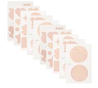 PENIKOKO 10 feuilles Tatouages Temporaires Ultra-fins Imperméables pour Cicatrices Autocollants Adhésifs Respirants pour Visage et Corps Cache Cicatrice Réaliste pour Piscine et Sport