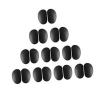 PENIKOKO 10 Paires Plaquettes de Nez Silicone pour Lunettes Confortables et Antidérapantes Accessoires pour Montures Optiques et Solaires Support et Résistant