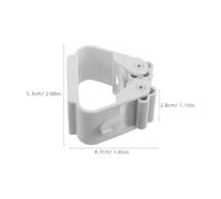 PENIKOKO 10 Pièces Lot de Crochets Muraux Adhésifs pour Balais et Vadrouilles Support Mural sans Perçage Résistant à Humidité Organiseur Pratique pour Cuisine Salle de Bain et Jardin