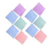 PENIKOKO 10 pièces Lot de Serviettes Microfibres et Durables Démaquillantes Visage Lingettes Nettoyantes Multifonctions pour Soins Quotidiens Couleur Aléatoire Couleur Aléatoire